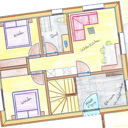 Holiday home Woodpecker *